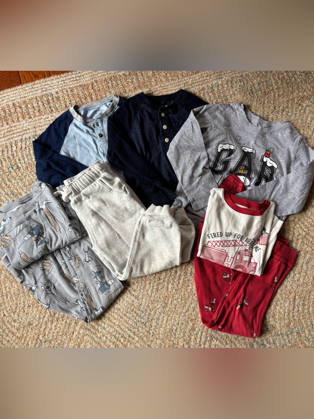 Carter's Pajamas, shirts and sweatpant